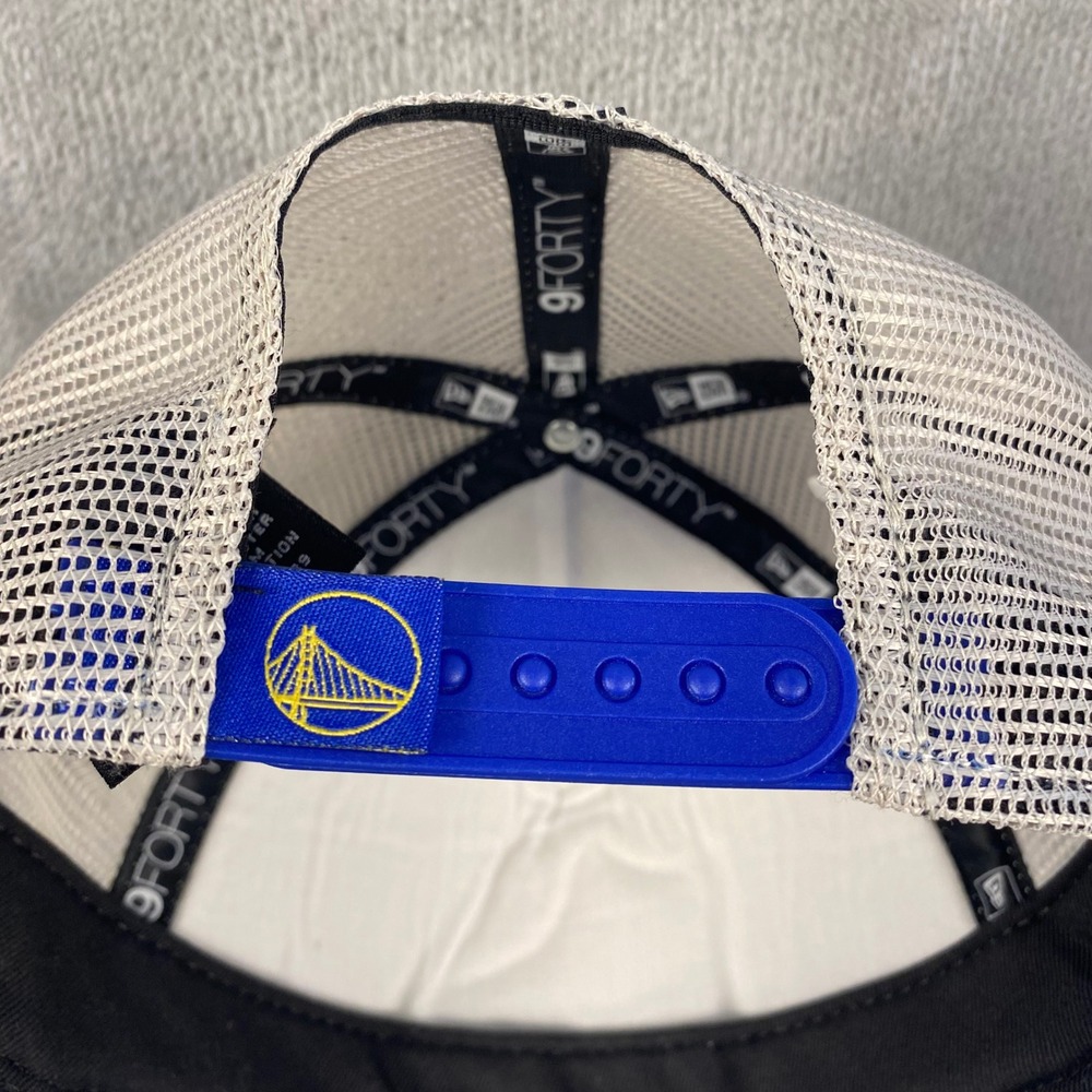 Warriors Shoe Patch New Era 9FORTY Adjustable Snapback Trucker Hat Cap - Picture 8 of 10